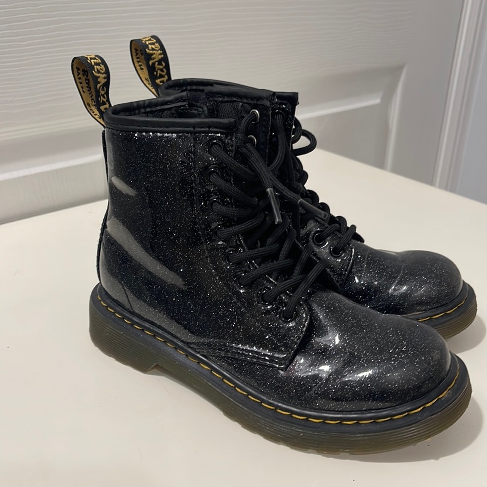 Doc marten glitter boots size 1